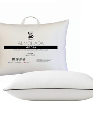 Almohada media 100% algodón
