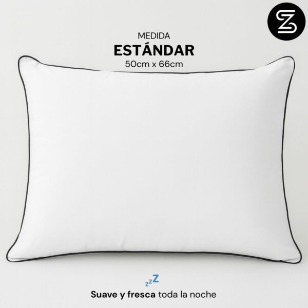 Almohada media 100% algodón