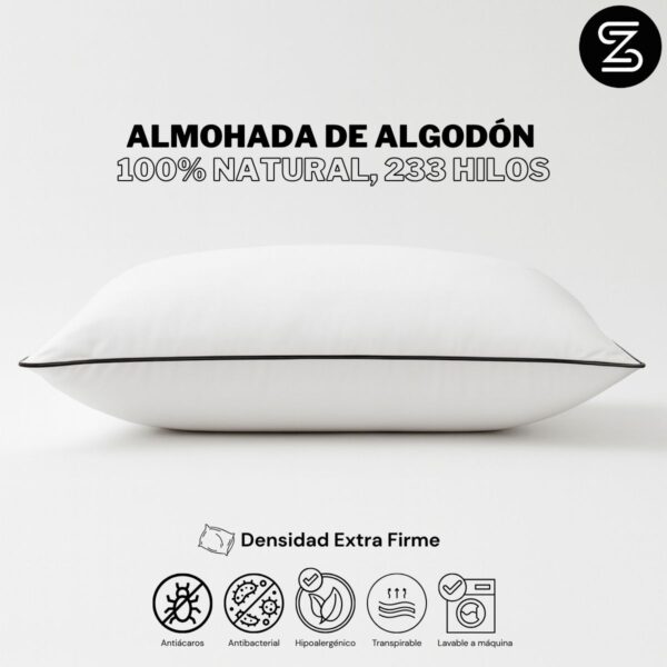 Almoda extra firme 100% algodón